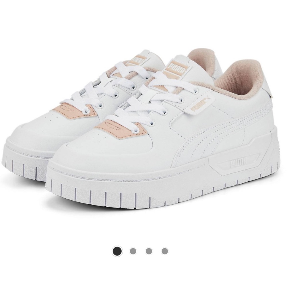 PUMA Cali Dreams Platform Sneakers White/Pink Size 8